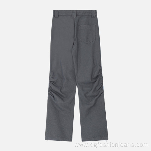 Men's Cargo Pants Blended Polyester Multi Pockets